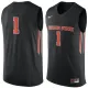 NCAA Oregon State Beavers #1 Nike Basketball Jersey Black