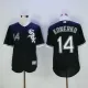 MLB Chicago White Sox #14 Konerko Black Elite Jersey