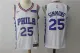 Nike NBA Philadelphia 76ers #25 Simmons White Jersey