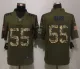New Nike Minnesota Vikings 55 Barr Green Salute To Service Limited Jersey