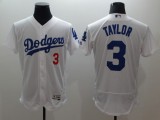 MLB Los Angeles Dodgers #3 Taylor White Elite Jersey
