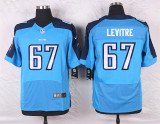 Nike Tennessee Titans #67 Levitre Blue Elite Jersey