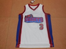 Knights #3 Cambridgf White Basektball Jersey