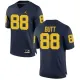 NCAA Basketball Michigan Wolverines #88 Butt College Blue Jersey