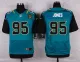 Nike Jacksonville Jaguars #95 Jones Green Elite Jersey