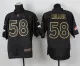 2014 Denver Broncos #58 Miller PRO Gold Lettering Fashion Jersey