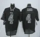 New Nike Oakland Raiders #4 Carr Lights Out Black Elite Jerseys