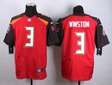 Nike Tampa Bay Buccaneers #3 Wilson Red Elite Jersey