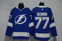 Adidas NHL Tampa Bay Lightning #77 Hedman Blue Jersey