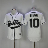 Badboys #10 Biggie White Movie Baseball Jersey