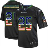 NFL Seattle Seahawks #25 Sherman USA Flag Jersey