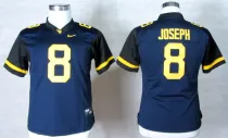 Women Nike West Virginia Mountaineers Karl Joseph 8 College Football Elite Jerseys - Blue