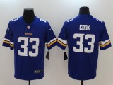 NFL Minnesota Vikings #33 Cook Vapor Limited Purple Jersey