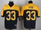 Nike Green Bay Packers #33 Hyde Yellow Blue Elite Jersey