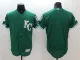 Majestics Kansas City Royals Blank Green Elite Jersey