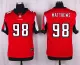 Nike Atlanta Falcons #98 Matthews Red Elite Jersey