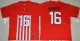 NCAA Ohio State Buckeyes #16 J.T Barrett Football Alternate Elite Red Jersey