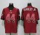 New Nike Atlanta Falcons 44 Beasley jr Drift Fashion Red Elite Jersey