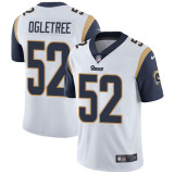 NFL Los Angeles Rams #52 Ogletree White Vapor Limited Jersey