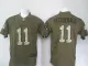 Nike Arizona Cardinals #11 Fitzgerald Salute for Service Green Limited Jersey