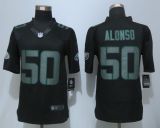 New Nike Philadelphia Eagles 50 Alonso Impact Limited Black Jerseys