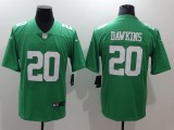 NFL Philadelphia Eagles #20 Dawkins Green Vapor Limited Jersey