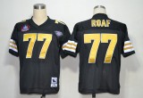 Willie Roaf black jersey, 2012 Hall of Fame New Orleans Saints black 1994 throwback NFL jersey