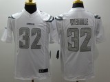 Nike San Diego Chargers #32 Weddle Platinum Limited Jersey