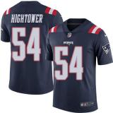 NFL New England Patriots #54 Hightower Blue Rush Jersey