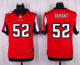 Nike Atlanta Falcons #52 Durant Red Elite Jersey