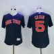 Majestics MLB Boston Red Sox #5 Craig Blue Elite Jersey