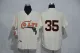 Houston Colts 45s Authentic 1964 #35 Joe Morgan Home MitchellandNess Jersey CREAM