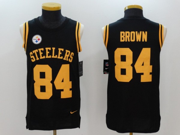 NFL Pittsburgh Steelers #84 Brown Color Rush Tank Top