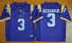 2015 LSU Tigers Odell Beckham Jr. 3 NCAA Football Jersey - Purple