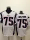Nike New England Patriots #75 Wilfork ELite White Jersey