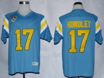 NCAA UCLA Bruins #17 Brett Hundley Light Blue Jersey