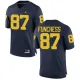 NCAA Basketball Michigan Wolverines #87 Funchess College Blue Jersey