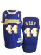 Los Angeles Lakers #44 Jerry West Blue Swingman Throwback NBA Jersey