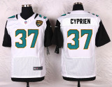 Nike Jacksonville Jaguars #37 Cyprien White Elite Jersey