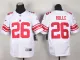 Nike New York Giants #26 Rolle White Elite Jersey