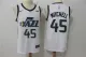 Nike NBA Utah Jazz #45 Mitchell White Jersey