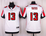 Nike Atlanta Falcons #13 Yates White Elite Jersey