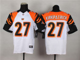 Nike Cincinnati Bengals #27 Kirkpatrick White Elite Jersey