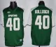 Michigan State Spartans #40 Max Bullough Green White Jersey