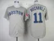 MLB Boston Red Sox #11 Clay Buchholz Grey Jersy