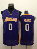 NBA Los Angeles Lakers #0 Young Purple Jersey