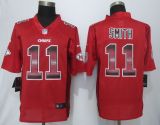 2015 New  Nike Kansas City Chiefs 11 Smith Red Strobe Limited Jersey