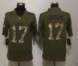 New Nike Chicago Bears 17 Jeffery Green Salute To Service Limited Jersey