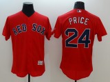 Majestic MLB Boston Red Sox #24 Price Red Elite Jersey