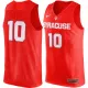 NCAA #10 Syracuse Orange Nike Basketball Jersey Orange